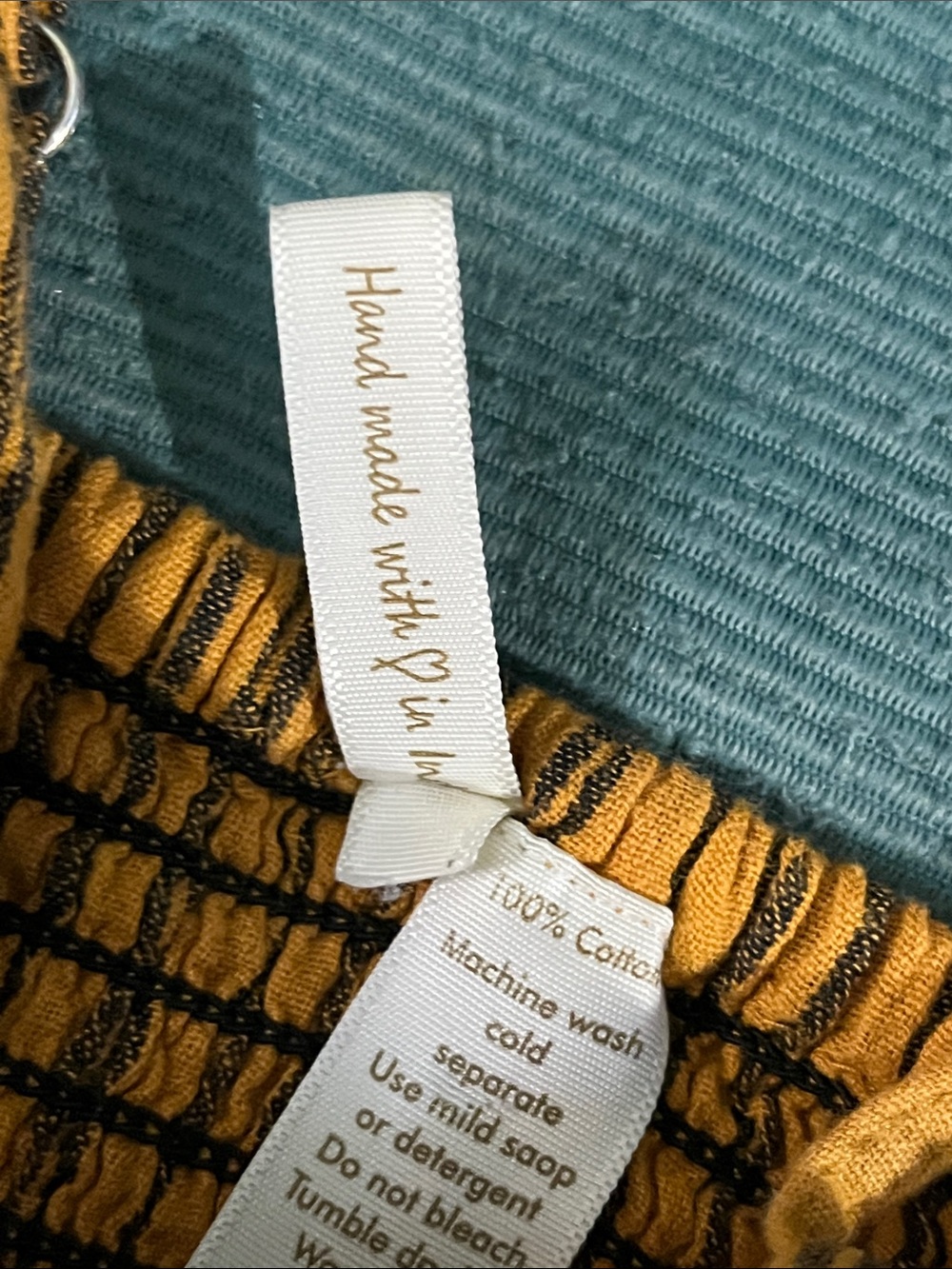 Japna Mustard Yellow Striped Sundress - Picture 4 of 11